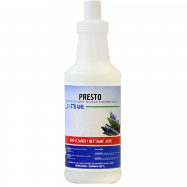 Dustbane - 55921 - Nettoyant désinfectant à cuvettes Presto - 1 litre - Prix par bouteille