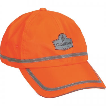 ERGODYNE - 23238 - GloWear® 8930 High Visibility Baseball Cap - High Visibility Orange