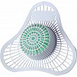 Hospeco - 01902 - Tamis d'urinoir avec bloc non para Health Gards(MD) - Pomme - Vert - Boîte de 12