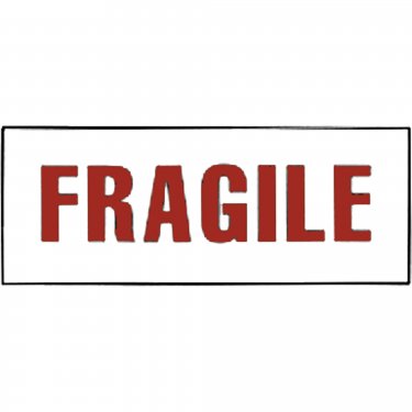 Incom Top Tape & Label - 1017 - Étiquettes pour traitement spécial «Fragile»