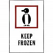 Incom Top Tape & Label - 1058 - Étiquettes pour traitement spécial «Keep Frozen»