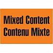 Incom Top Tape & Label - CU-LB-0000-PP - Étiquettes «Mixed Content/Contenu mixte»