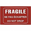 Incom Top Tape & Label - TT05053 - Étiquettes pour traitement spécial bilingues «Fragile»