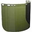 Jackson Safety - 26262 - Visière en polycarbonate F50 - IRUV 3.0 - 15-1/2 x 8 x 0.06 - Polycarbonate - Vert - Prix unitaire