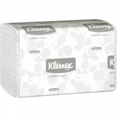 Kimberly-Clark - 04442 - Essuis-mains Control(MC) Plus Slimfold(MC) de Scott(MD) - 7-1/2 x 11-1/2 - 90 feuilles boîtes - Blanc - Prix par caisse de 24 boîtes
