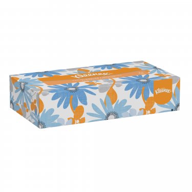 Kimberly-Clark - 21606 - Kleenex® Facial Tissue  - 8-1/2 x 8 - Price per case of 48 pack of 125 Sheets