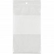 Kleton - PF918 - Sacs en poly avec espace inscriptible blanc - Refermable - 2 mils - 3 x 5 - Prix par paquet de 100