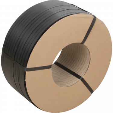 Kleton - PF988 - Polypropylene Strapping - Manual - Core 8 x 8 - 0.030 - Black - 5/8 x 6000' - Price per Roll