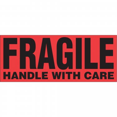 Pakmark - P-5 - Étiquettes pour traitement spécial «Fragile Handle with Care»