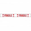 PE080 - Ruban imprimé bilingue – Fragile ce côté en haut