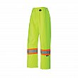 Pioneer - V1110360-M - 450D Safety Pant - Polyester - High Visibility Lime-Yellow - Silver - Medium - Unit Price