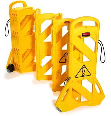 Rubbermaid - FG9S1100YEL  - Barrières mobiles portatives - Jaune - Chaque
