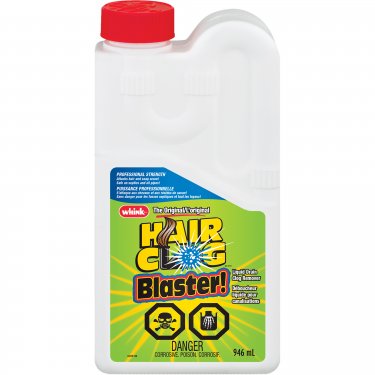 Rust-Oleum - 346838 - Déboucheur Whink(MD) Hair Clog Blaster!(MD) - 946 ml - Prix par bouteille