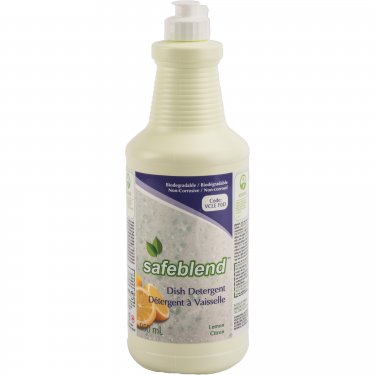 Safeblend - VCLEF0D - Détergent à vaisselle liquide Bouteille - 950 ml - Prix par bouteille