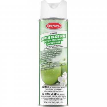Sprayway - SW161 - Aerosol Air Freshener & Deodorizer Apple Blossom
