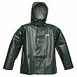 Viking - 4125J-L - Manteau de pluie Journeyman résistant aux produits chimiques - Polyester/PVC - Vert - Grand - Prix unitaire
