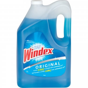 Windex - JB472 - Recharge de nettoyant à vitres Windex(MD) - 5 litres - Prix par bouteille
