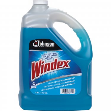 Windex - OQ982 - Nettoyant pour vitres Windex(MD) avec Ammoniac-D(MD) - 3.8 litres - Prix par bouteille
