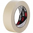 3M - 101+-12X55 - 101+ Value Masking Tape - 12 mm (1/2) x 55 m (180') - Tan - Unit Price