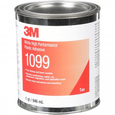 3M - 1099-1QT - Adhésif de plastique