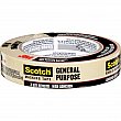 3M - 2020-24AP - Ruban-cache à usage général 2020 Scotch(MD) - 24 mm (1) x 55 m (180') - Havane - Prix unitaire