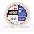 3M - 471-2X36-WHT-IW - 471 Vinyl Tape - 50.8 mm (2) x 32.9 m (108') - 5.2 mils - White - Unit Price