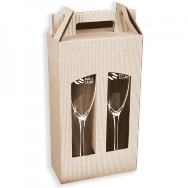 Gift Set of 2 5.75OZ/172ML champagne flutes