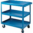 Kleton - MB497 - Chariots à tablettes démontés - Chariots à 3 tablettes  - Acier - 3 Tablettes - Capacité 900 lb - 24 x 48 x 36 - Prix unitaire