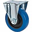 Kleton - ML338 - Blue Caster - Rubber - Rigid - Capacity 400 lbs. (181 kg.) - 5 (127 mm) - Unit Price