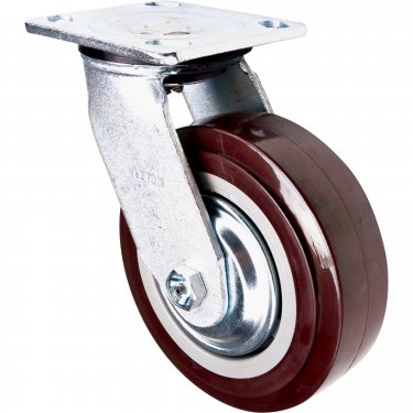 Kleton - ML399 - Roulette - Polyuréthane - Pivotant - Capacité 850 lb (385 kg) - Brun - 6 (152 mm) - Prix unitaire