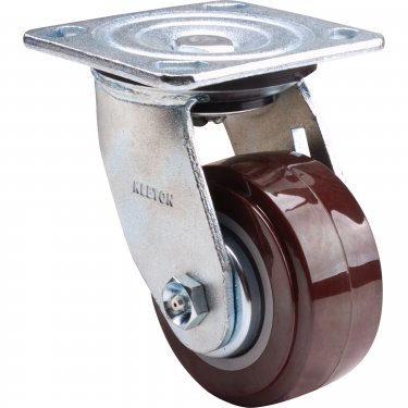 Kleton - ML441 - Roulette - Polyuréthane - Pivotant - Capacité 550 lbs. (249 kg.) - Brun - 4 (102 mm) - Prix unitaire