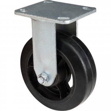 Kleton - ML850 - Roulette moulé - Caoutchouc - Fixe - Capacité 500 lbs. (227 kg.) - Noir - 6 (152 mm) - Prix unitaire