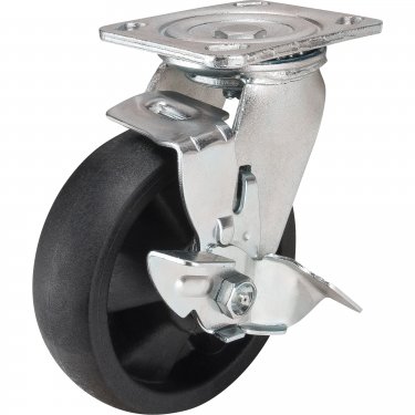 Kleton - MN453 - Roulettes haute température - Nylon - Pivotant avec frein - Capacité 800 lb (363 kg) - Noir - 6 (152 mm) - Prix unitaire