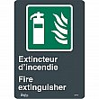 Zenith Safety Products - SGM769 - Enseigne «Extincteur D'Incendie/Fire Extinguisher» Chaque