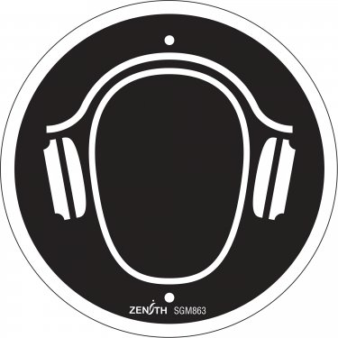 Zenith Safety Products - SGM863 - Enseigne de sécurité CSA - protection auditive obligatoire Chaque