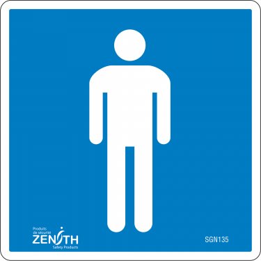Zenith Safety Products - SGN135 - Enseigne de sécurité CSA - hommes Chaque