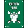 Zenith Safety Products - SGP176 - Enseigne «Assembly Point» Chaque