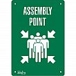 Zenith Safety Products - SGP179 - Enseigne «Assembly Point» Chaque