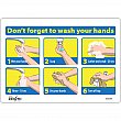 Zenith Safety Products - SGU290 - Enseigne avec pictogramme Don't Forget to Wash Your Hands