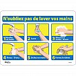 Zenith Safety Products - SGU299 - Enseigne N'oubliez pas de laver vos mains Chaque