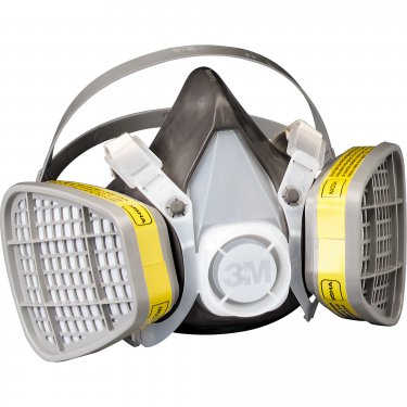 3M - 5203 - Respirateurs sans entretien contre les vapeurs & les gaz - Moyen - Prix unitaire