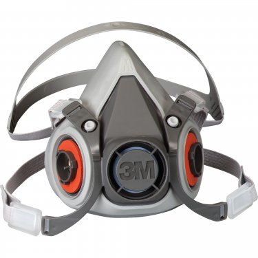 3M - 6100 - Respirateur réutilisable à demi-masque série 6000 - Petit - Prix unitaire