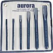 Aurora Tools - TLZ420 - Jeu de ciseaux à froid, 6 morceaux