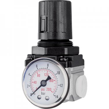Aurora Tools - TYY164 - Régulateur de débit d'air modulaire (manomètre compris)