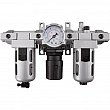 Aurora Tools - TYY182 - Filtre, régulateur et lubrificateur d'air modulaire (manomètre compris)