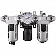 Aurora Tools - TYY183 - Filtre, régulateur et lubrificateur d'air modulaire (manomètre compris)