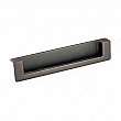 Contemporary Recessed Metal Pull - 8971 - 128 mm - Brushed Oil-Rubbed Bronze - Unit Price