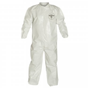 Dupont Personal Protection - SL125B-3XL - 4000 Series Coveralls - Tychem - White - 3X-Large - Unit Price