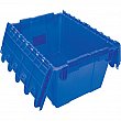 Kleton - CG127 - Contenant de distribution en plastique avec dessus basculant - 21.65 x 15.5 x 12.5 - Bleu - Prix unitaire