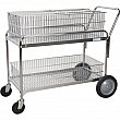 Kleton - MO843 - Wire Mesh Office Mail Cart Each